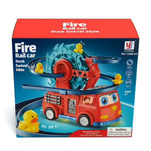 Fire Duck Swivel Slide Toy