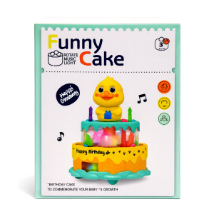 Funny Musical Birthday Cake Toy