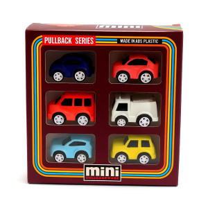 Mini Pullback Car Set 6