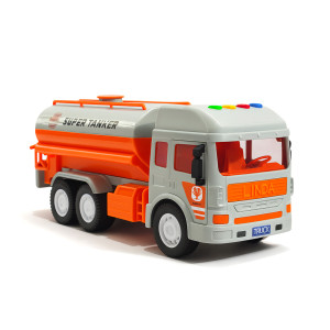 Orange Super Tanker Truck Toy