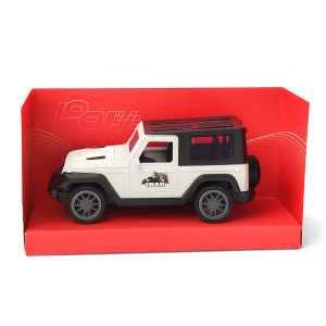 White Off-Road SUV Toy