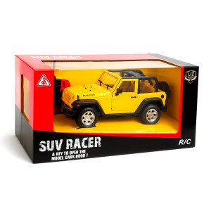 Yellow RC SUV Racer