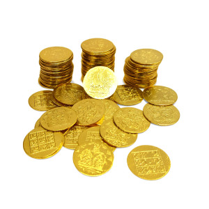 Golden Lakshmi Puja Coins