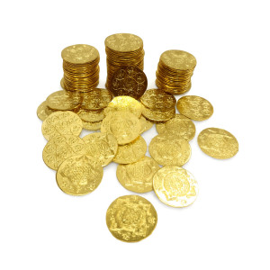 Golden Yantra Puja Coins
