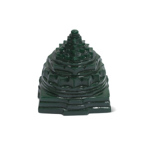 Sacred Greenstone Sri Chakra Yantra