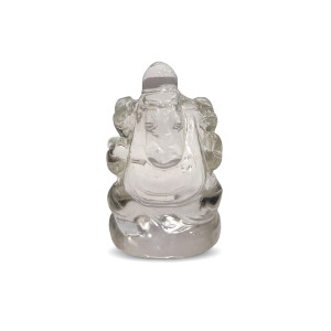 Clear Crystal Ganesha